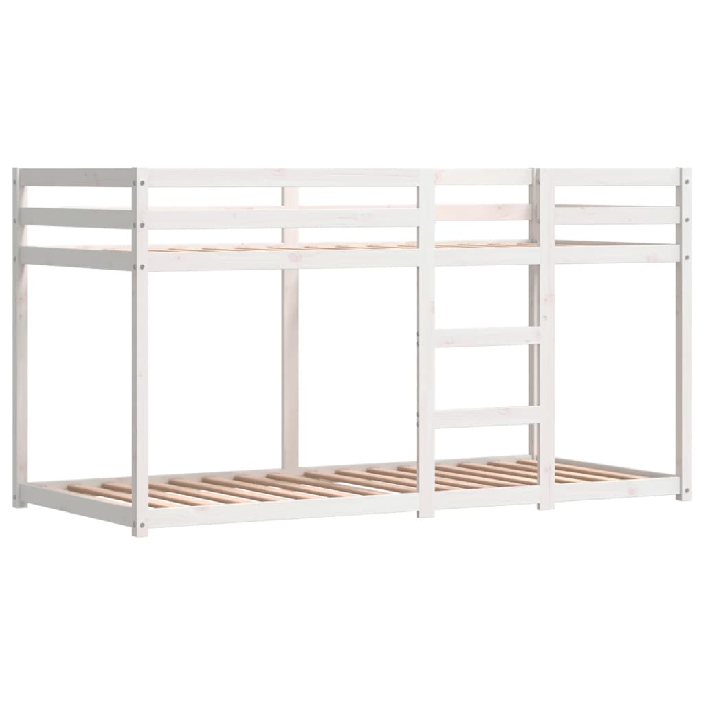 Bunk Bed without Mattress Blue 90x200 cm Solid Wood Pine