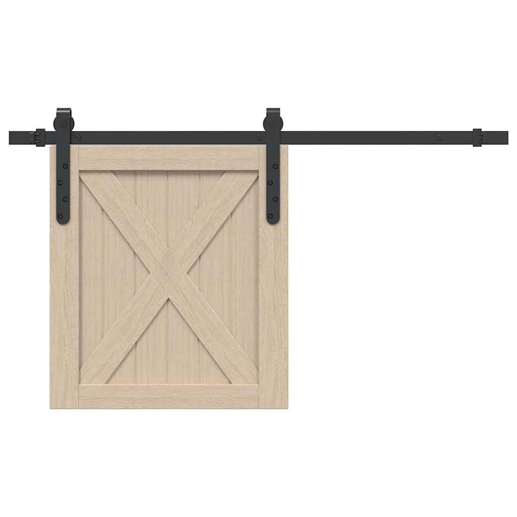 Sliding Cabinet Door Kit 91 cm Carbon Steel