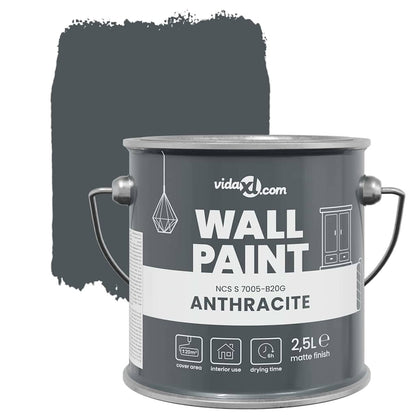 Wall Paint Grey 2.5 L Wall Print