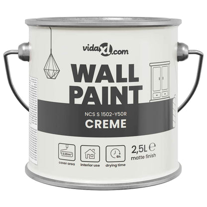 Wall Paint Brown 2.5 L Wall Print
