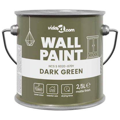 Wall Paint Green 2.5 L Wall Print