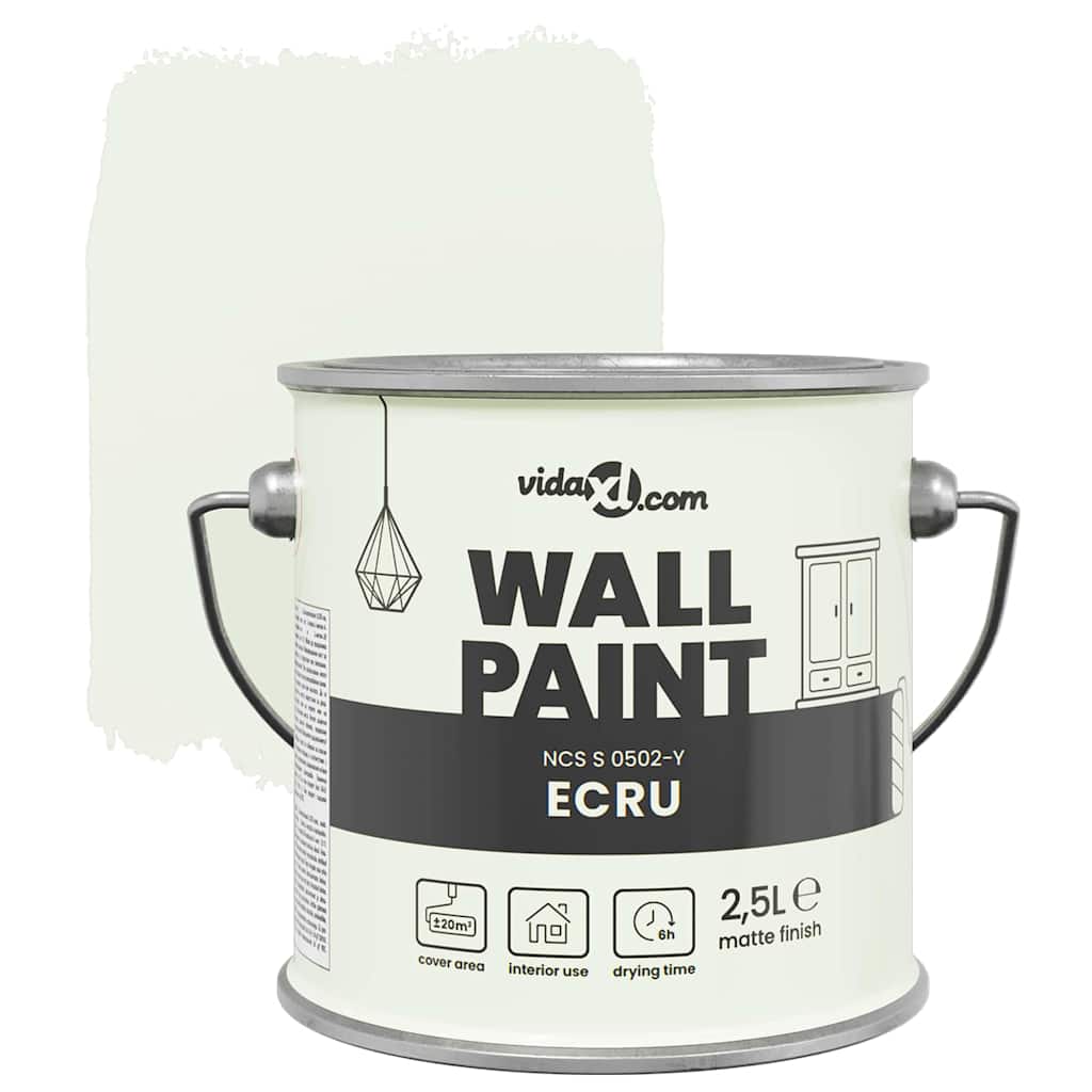 Wall Paint Brown 2.5 L Wall Print