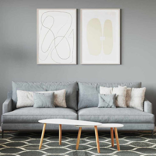 Wall Paint Grey 16.5 x 16.5 x 16 cm Wall Print