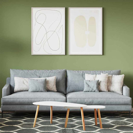 Wall Paint Green 16.5 x 16.5 x 16 cm Wall Print