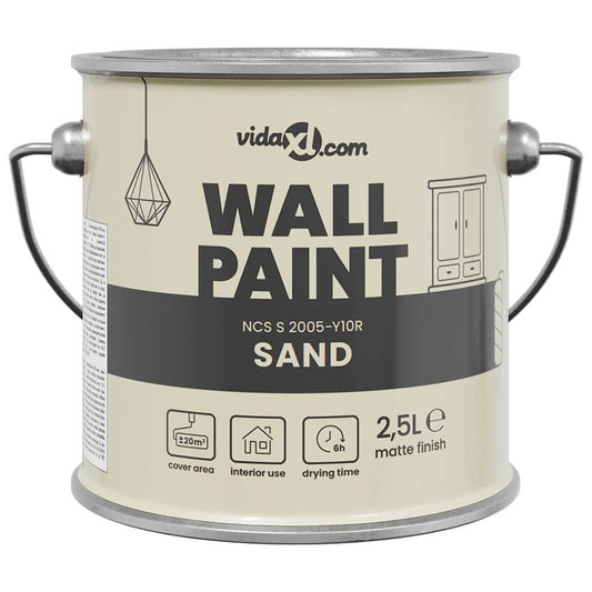 Wall Paint Brown 2.5 L Wall Print
