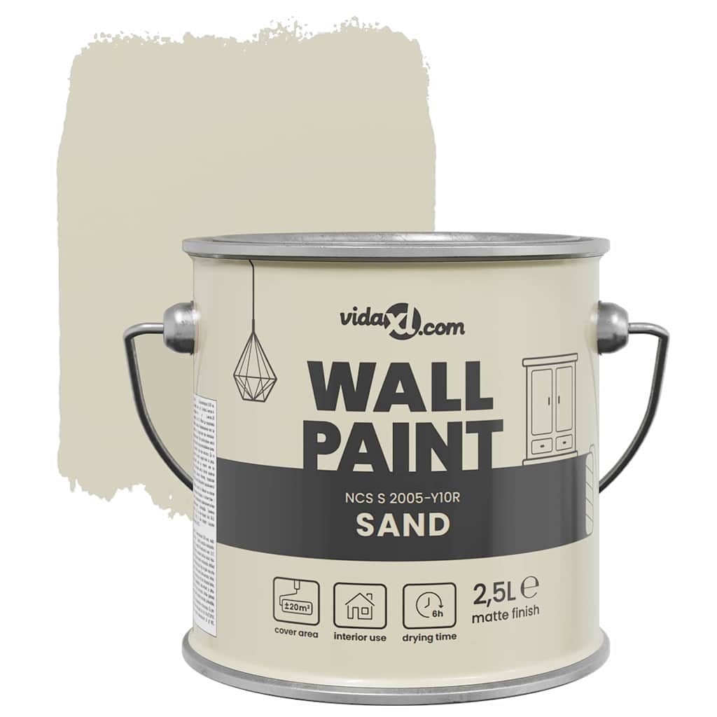 Wall Paint Brown 2.5 L Wall Print