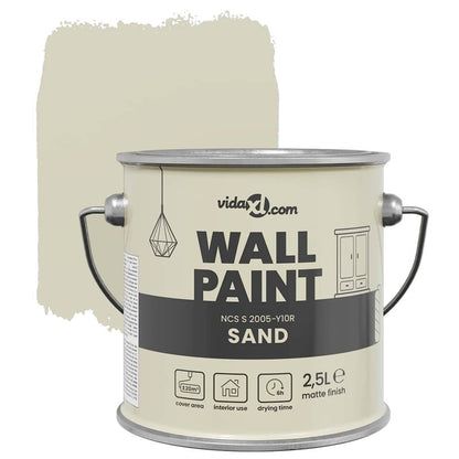 Wall Paint Brown 2.5 L Wall Print