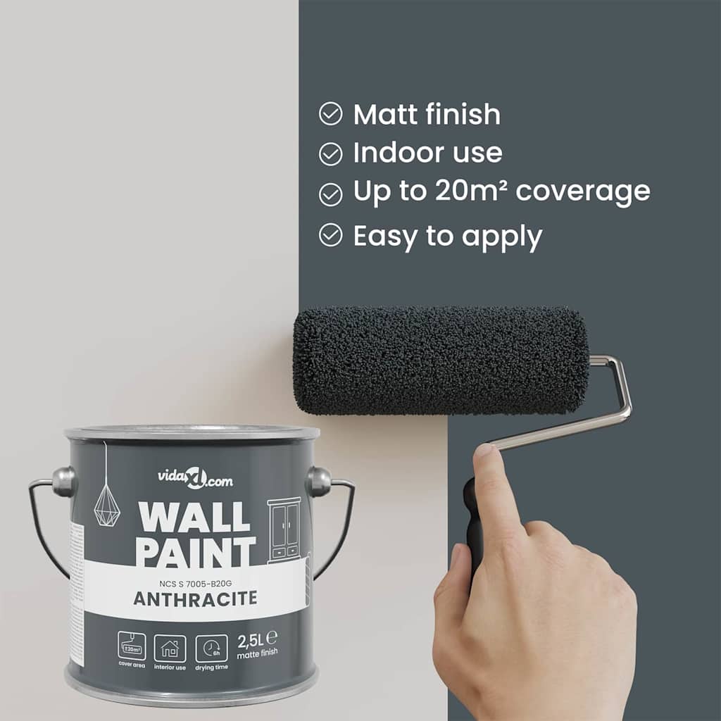 Furniture Paint Black 0.75 L Wall Print
