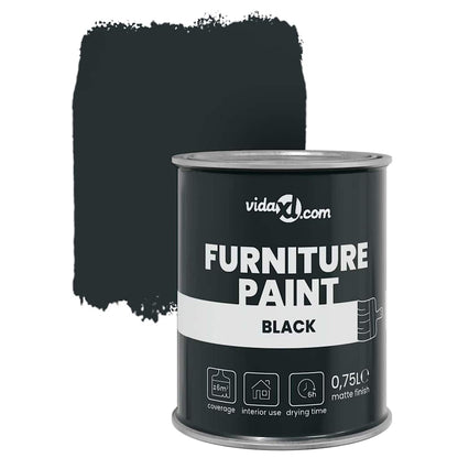 Furniture Paint Black 0.75 L Wall Print