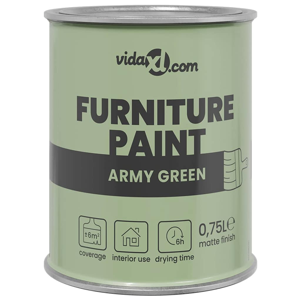 Furniture Paint Green 10 x 10 x 12 cm Wall Print
