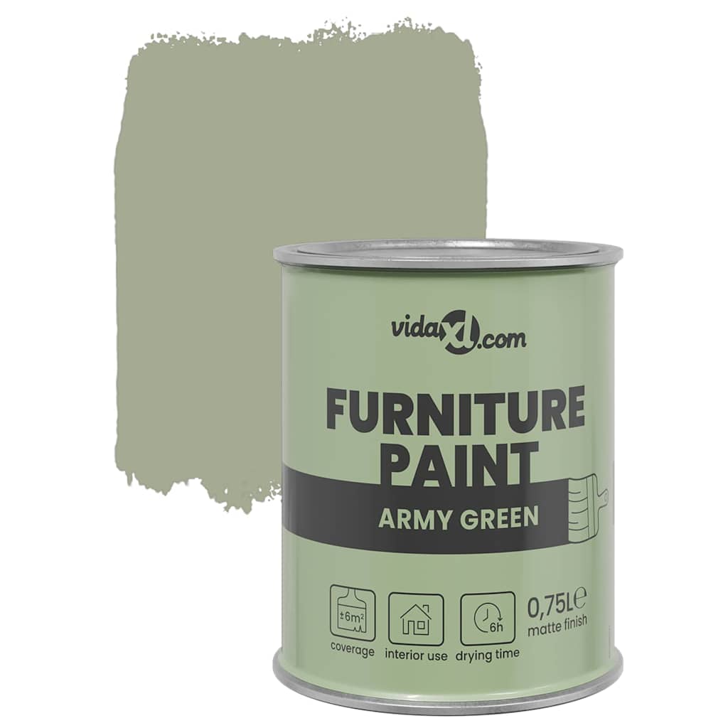 Furniture Paint Green 10 x 10 x 12 cm Wall Print