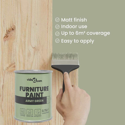 Furniture Paint Grey 0.75 L Wall Print