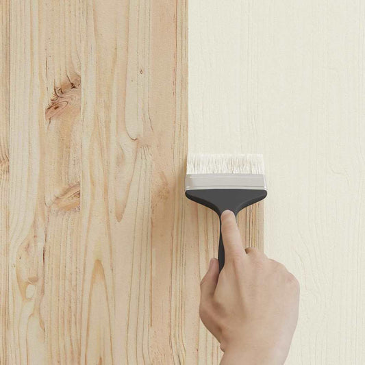 Wood Paint White 2.5 L Wall Print