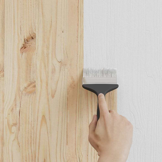 Wood Paint Grey 2.5 L Wall Print