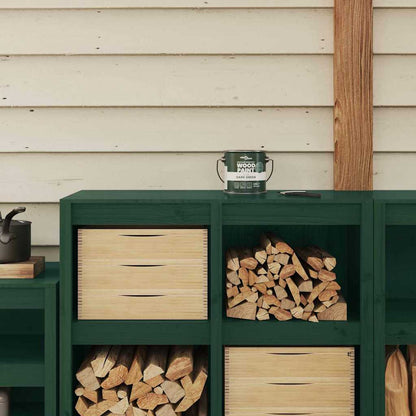 Wood Paint Green 16.5 x 16.5 x 16 cm Wall Print