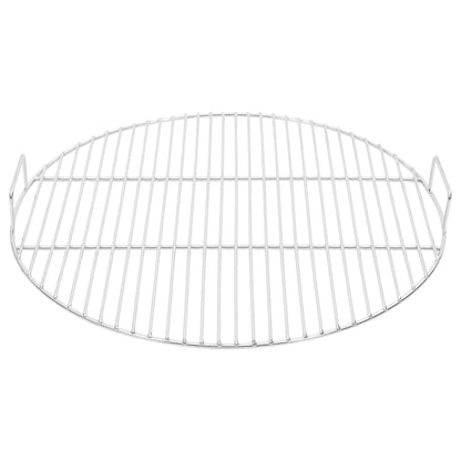 BBQ Grill Grate with Handles Round Ø54 cm 304 Stainless Steel