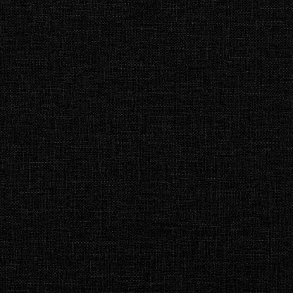 Bed Frame without Mattress Black Super King Fabric