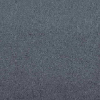 Bed Frame without Mattress Dark Grey Super King Velvet