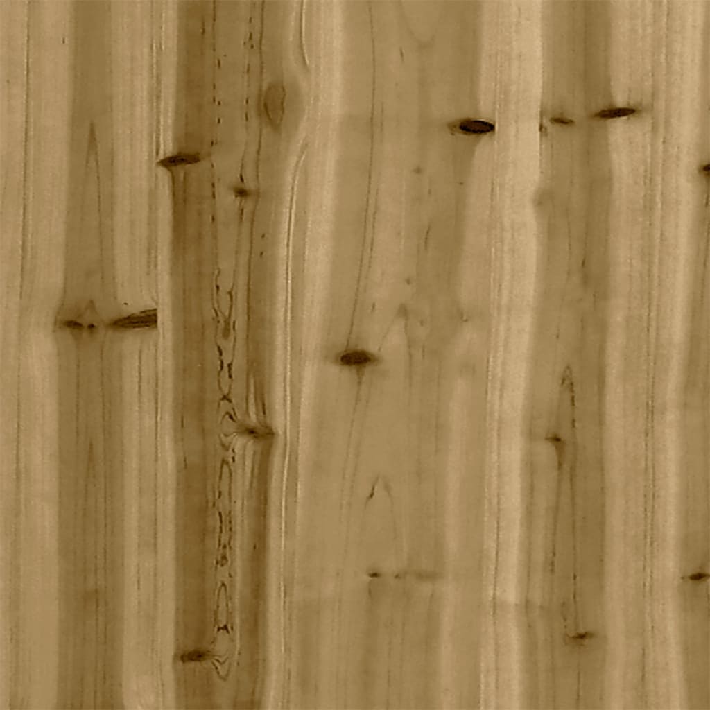 Close-up of the Futon Sofa Bed with Mattress 70x206x11 cm made from impregnated wood pine, highlighting the sturdy slatted design and soft foam mattress.