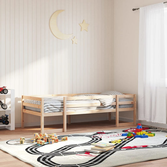 Kids' Bed Frame without Mattress 75x190 cm Small Single Solid Wood Pine