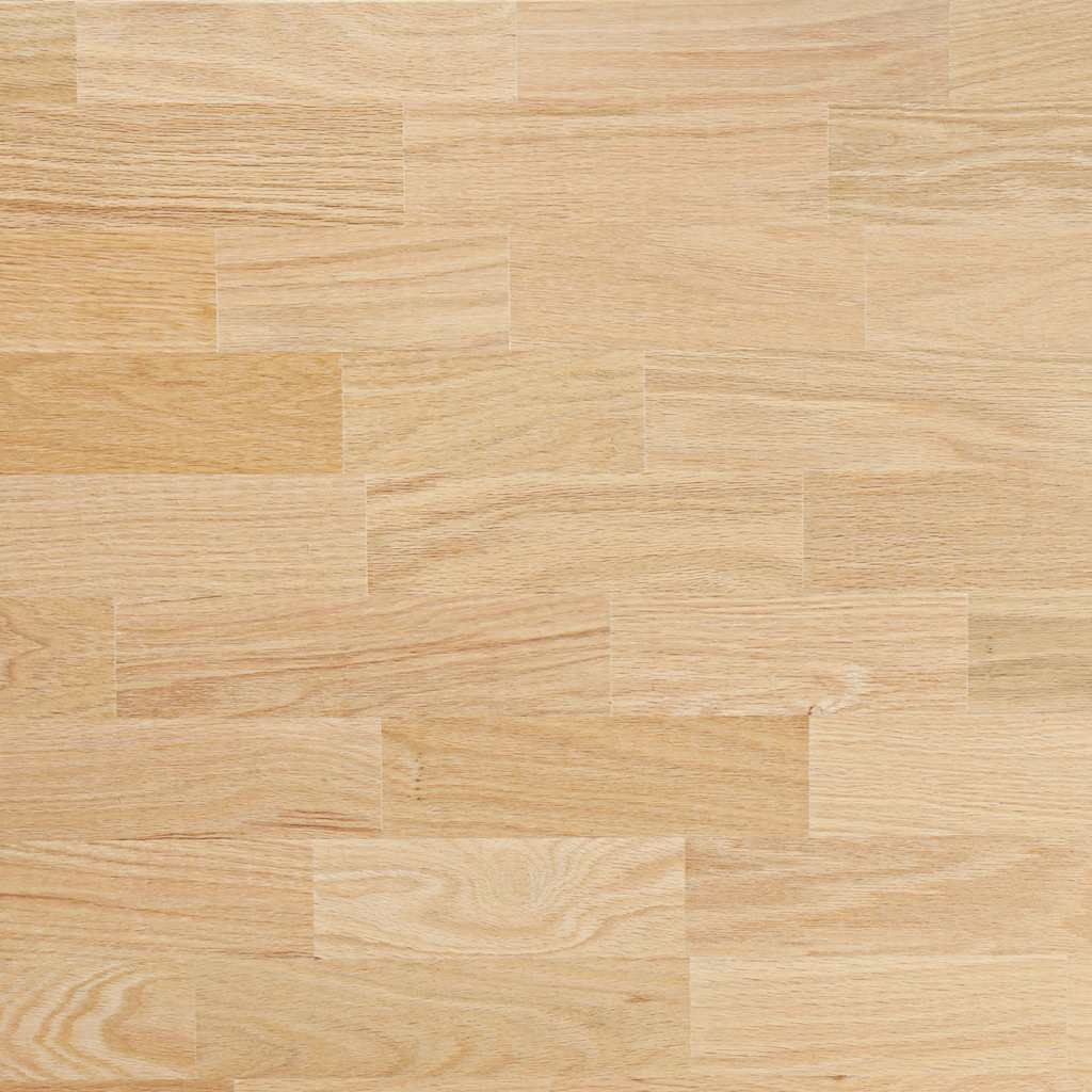 Desk Top Untreated 100x50x2.5 cm Solid Wood Oak Rectangular