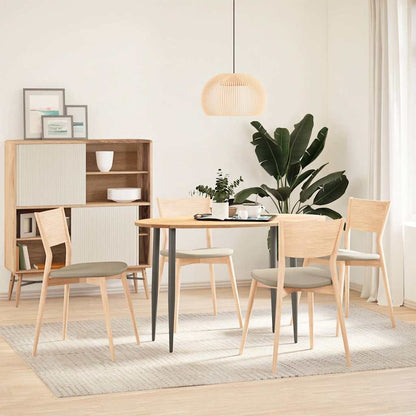 Table Top 120x60x2 cm Solid Wood Oak Oval