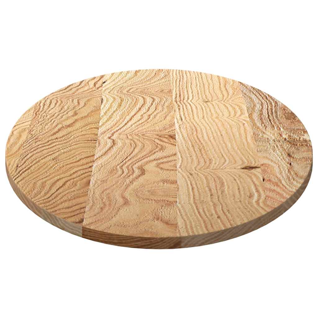 Table Top 120x60x2 cm Solid Wood Oak Oval