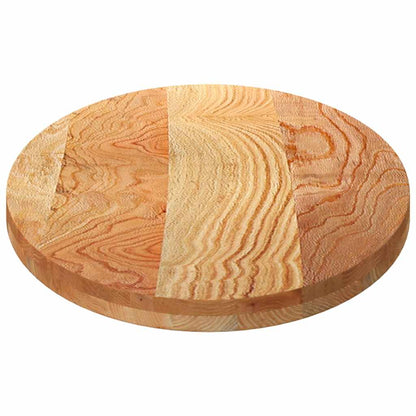 Table Top Light Brown 120x60x4 cm Solid Wood Oak Oval