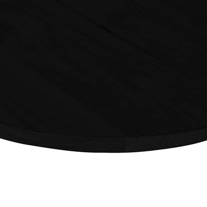 Table Top Dark Brown 120x60x2 cm Solid Wood Oak Oval