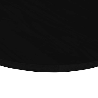 Table Top Dark Brown 120x60x2 cm Solid Wood Oak Oval