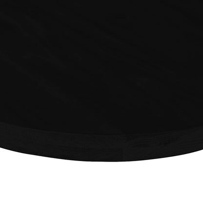 Table Top Dark Brown 120x60x4 cm Solid Wood Oak Oval
