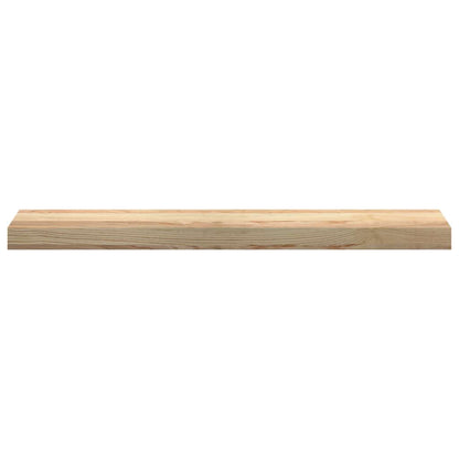 Window Sills 2 pcs Untreated 80x15x2 cm Solid Wood Oak