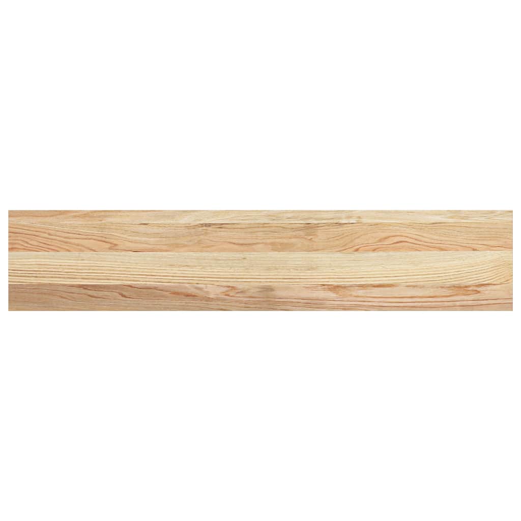 Window Sills 2 pcs Untreated 100x20x2 cm Solid Wood Oak