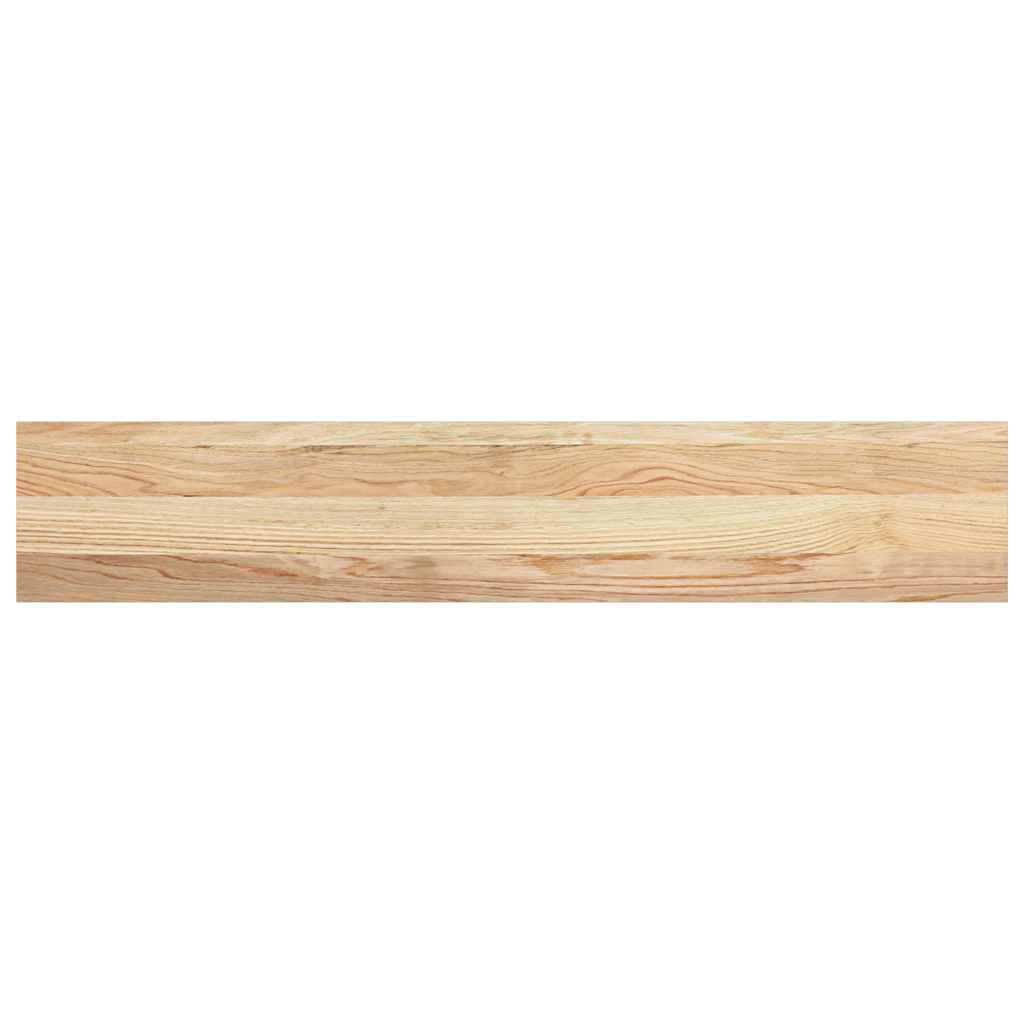 Window Sills 2 pcs Untreated 110x20x2 cm Solid Wood Oak
