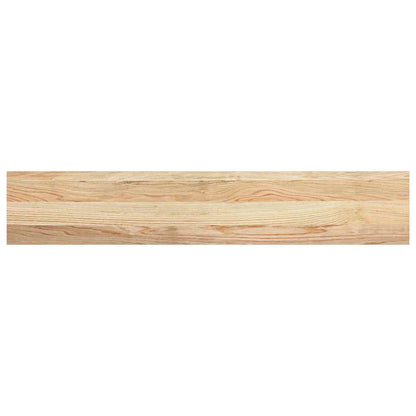Window Sills 2 pcs Untreated 110x20x2 cm Solid Wood Oak