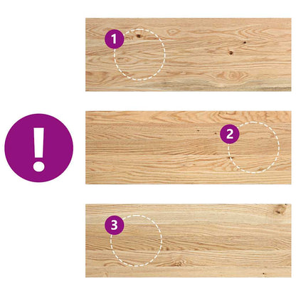 Window Sills 2 pcs Untreated 70x25x2 cm Solid Wood Oak