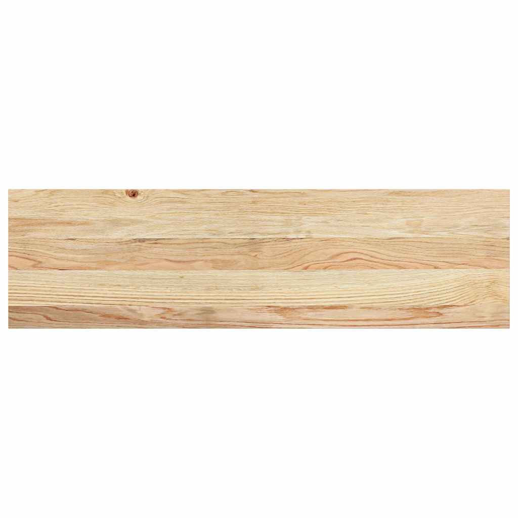Window Sills 2 pcs Untreated 90x25x2 cm Solid Wood Oak