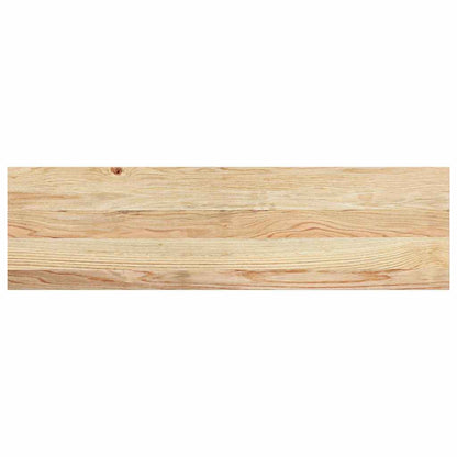 Window Sills 2 pcs Untreated 90x25x2 cm Solid Wood Oak