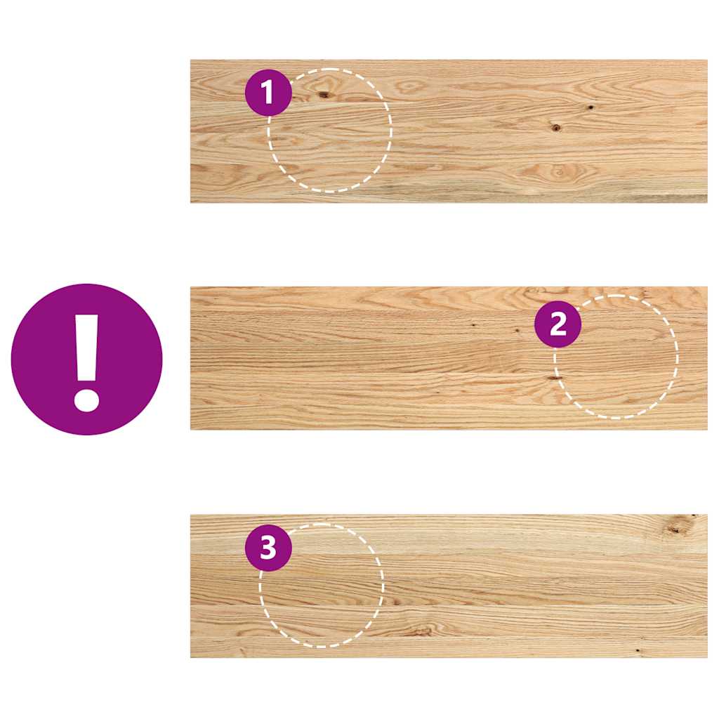 Window Sills 2 pcs Untreated 90x25x2 cm Solid Wood Oak