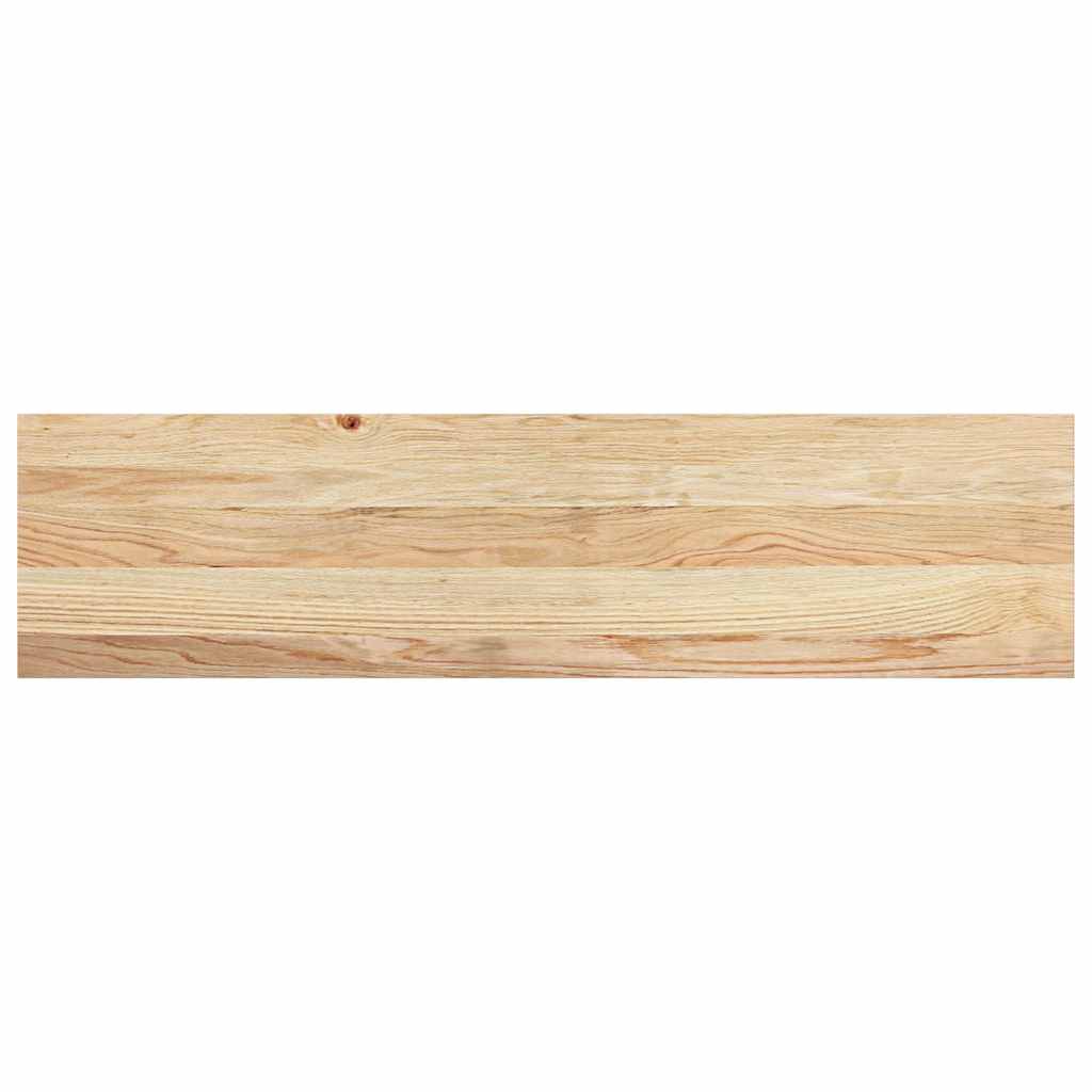 Window Sills 2 pcs Untreated 100x25x2 cm Solid Wood Oak