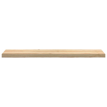 Window Sills 2 pcs Untreated 120x25x2 cm Solid Wood Oak
