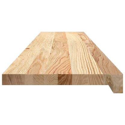 Window Sills 2 pcs Untreated 120x25x2 cm Solid Wood Oak