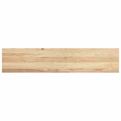 Window Sills 2 pcs Untreated 120x25x2 cm Solid Wood Oak
