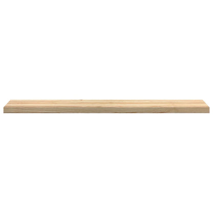 Window Sills 2 pcs Untreated 140x25x2 cm Solid Wood Oak