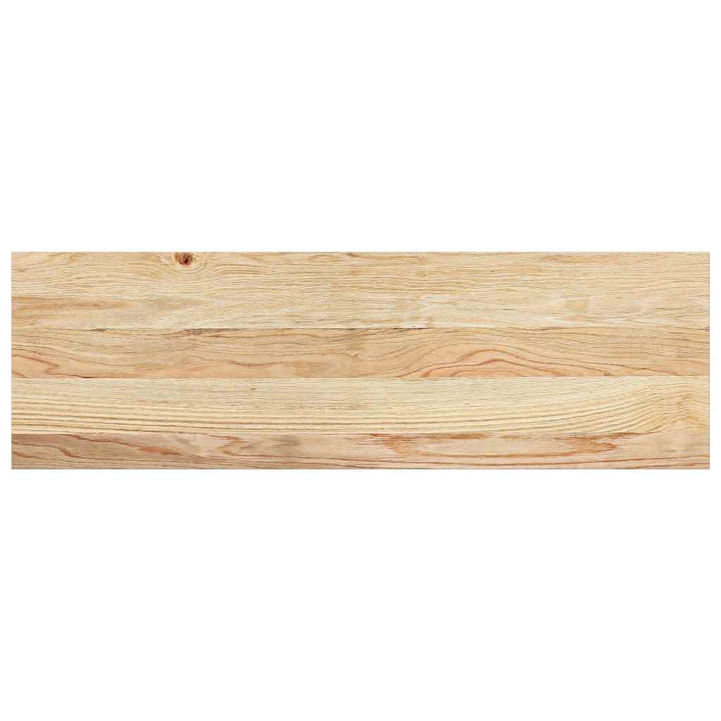 Window Sills 2 pcs Untreated 80x30x2 cm Solid Wood Oak
