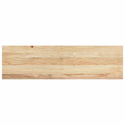 Window Sills 2 pcs Untreated 90x30x2 cm Solid Wood Oak