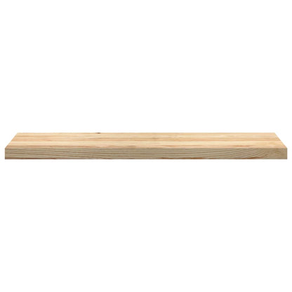 Window Sills 2 pcs Untreated 100x30x2 cm Solid Wood Oak