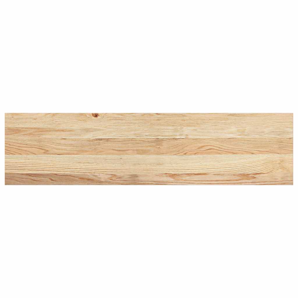 Window Sills 2 pcs Untreated 100x30x2 cm Solid Wood Oak