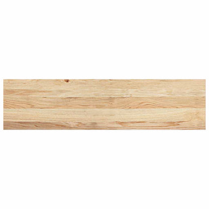 Window Sills 2 pcs Untreated 100x30x2 cm Solid Wood Oak