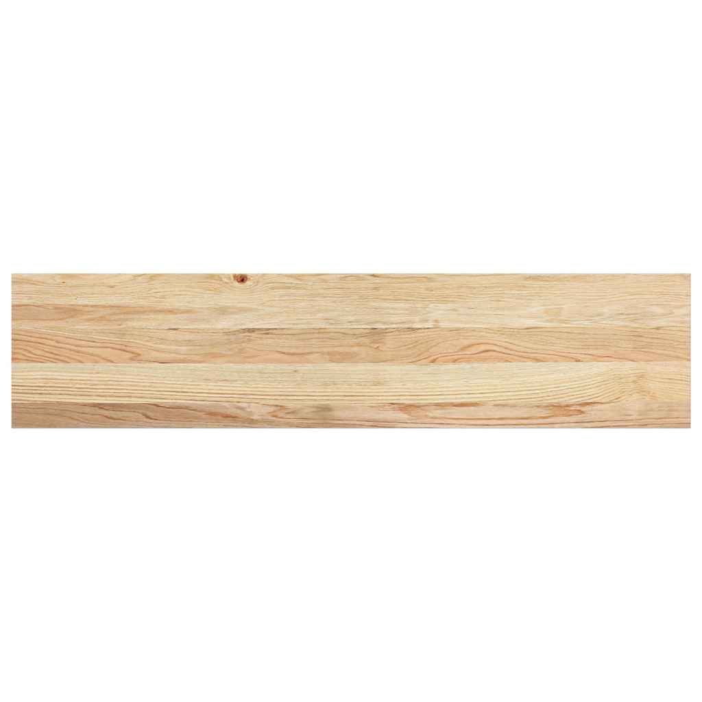 Window Sills 2 pcs Untreated 110x30x2 cm Solid Wood Oak